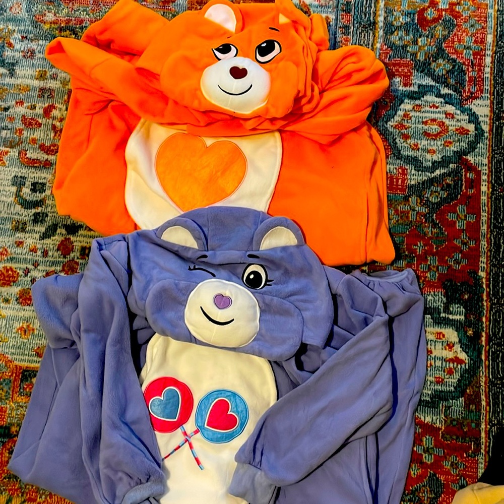 Care Bear Set of Adult Onsies